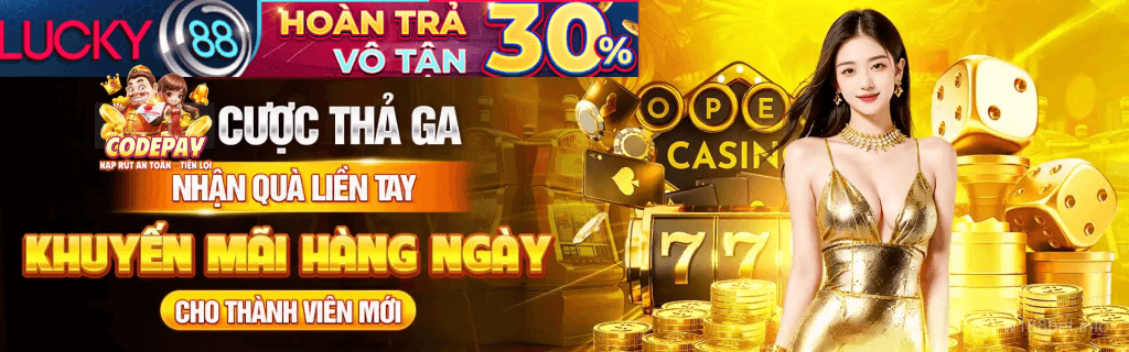 Khuyến mãi may mắn Lucky88